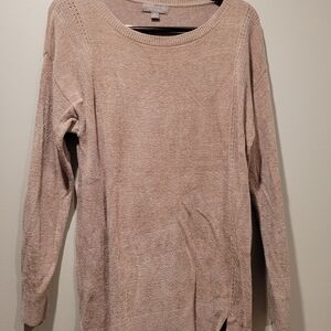 Barefoot Dreams CozyChic Ultra Lite Sweater in Taupe